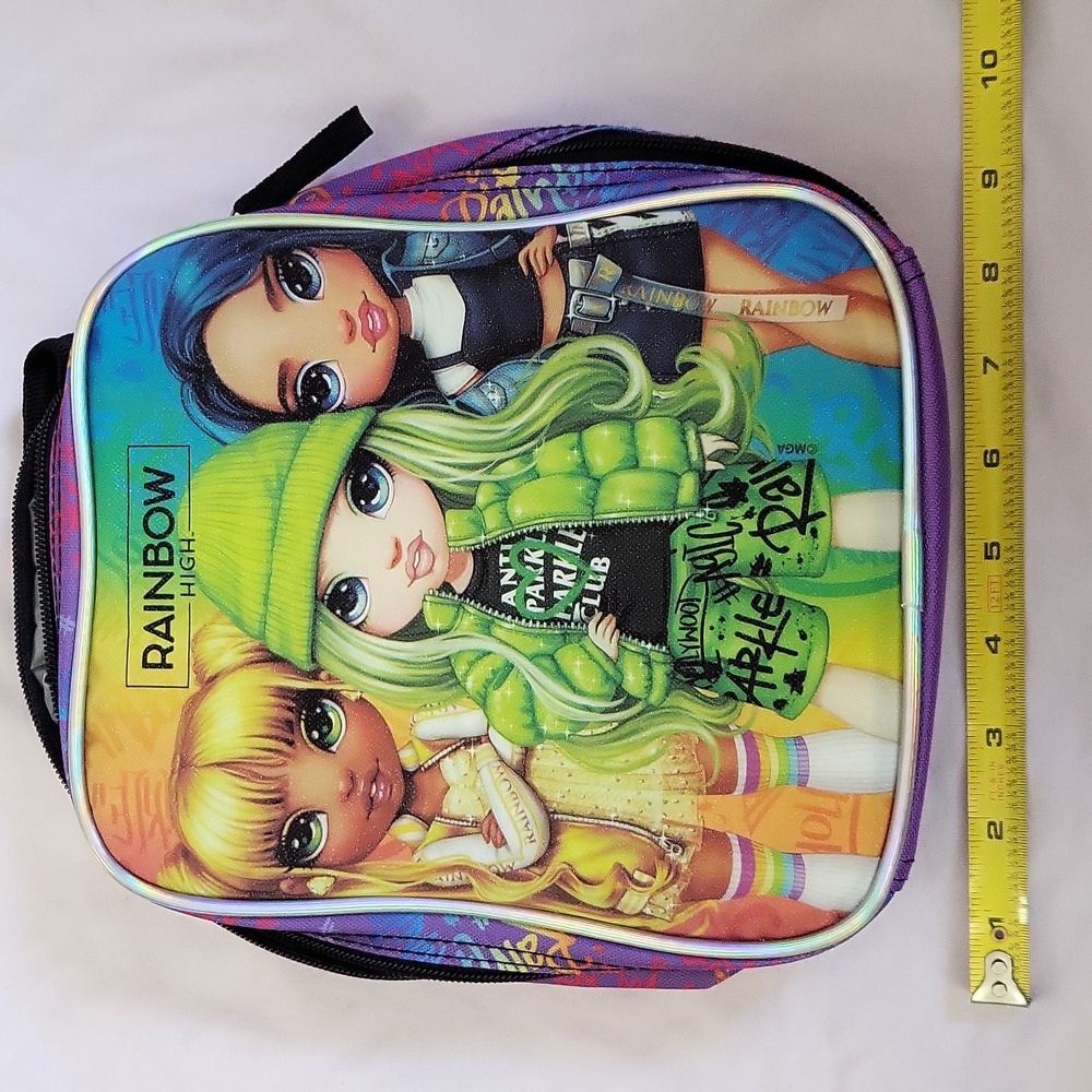 NWOT Rainbow 🌈 High Dolls Insulated Lunchbag - Picture 2 of 10